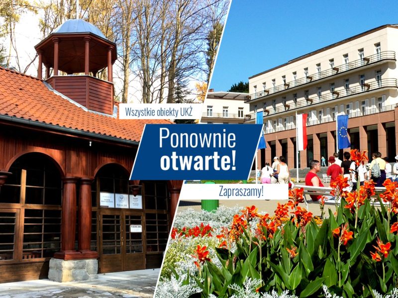 Wszystkie obiekty UKZ ponownie otwarte!