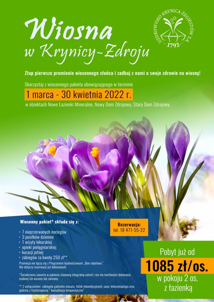 Wiosna w Krynicy